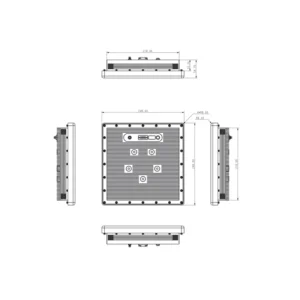 CRPA Anti-Jamming Antenna Host